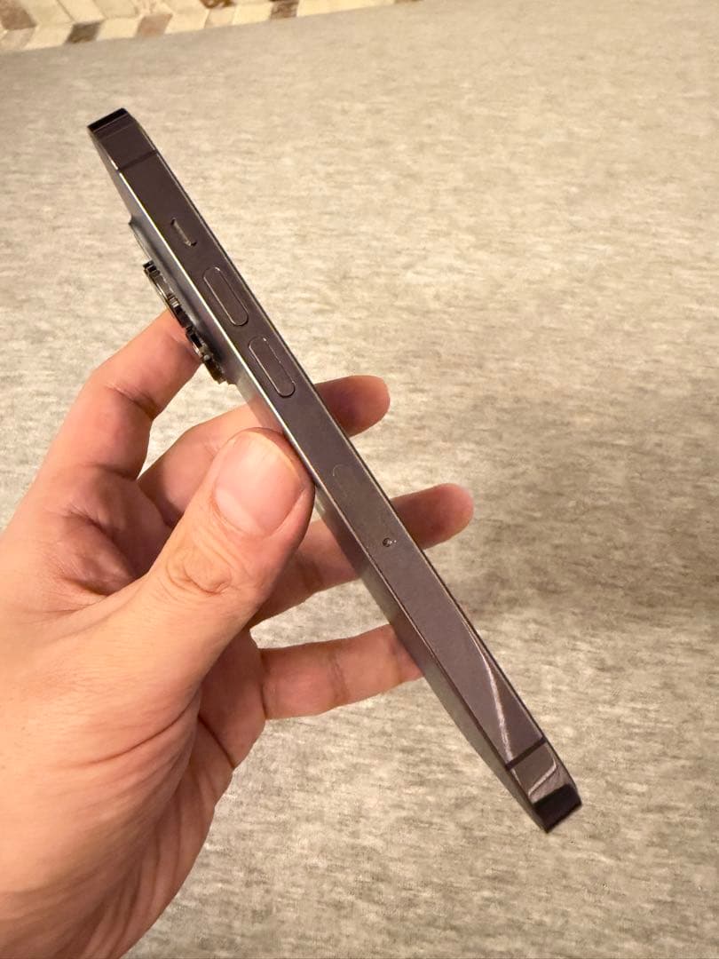 極美品 iphone14 pro 256gb ケース付き ディープパープル