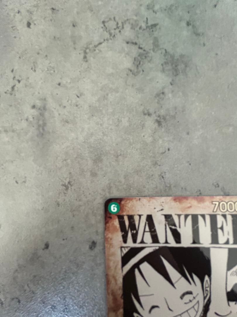 モンキー・D・ルフィ SP(スペシャルカード) 手配書