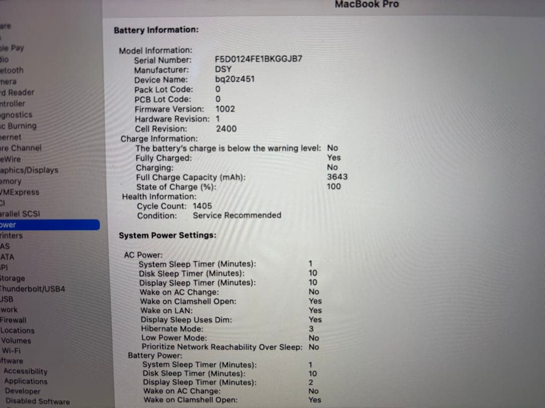 MacBook Pro 13インチ　2020 A2289 256GB 16GB