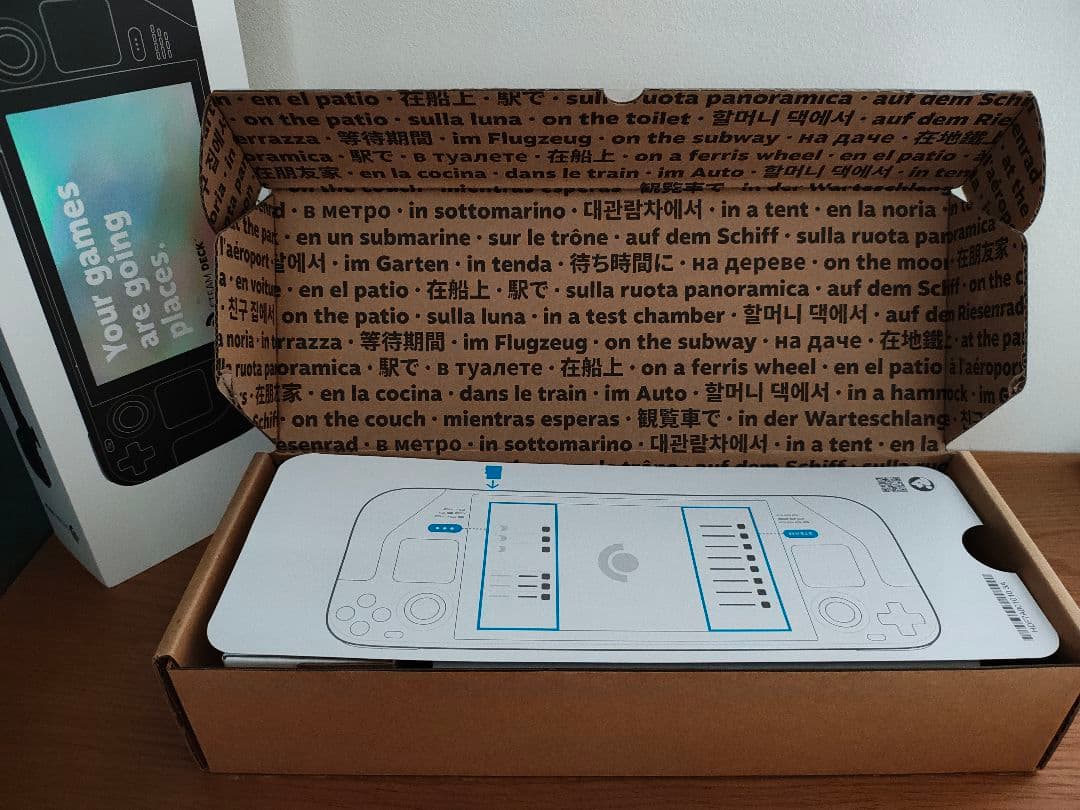 その他 SteamDeck 64GB LCD + MicroSD 512GB