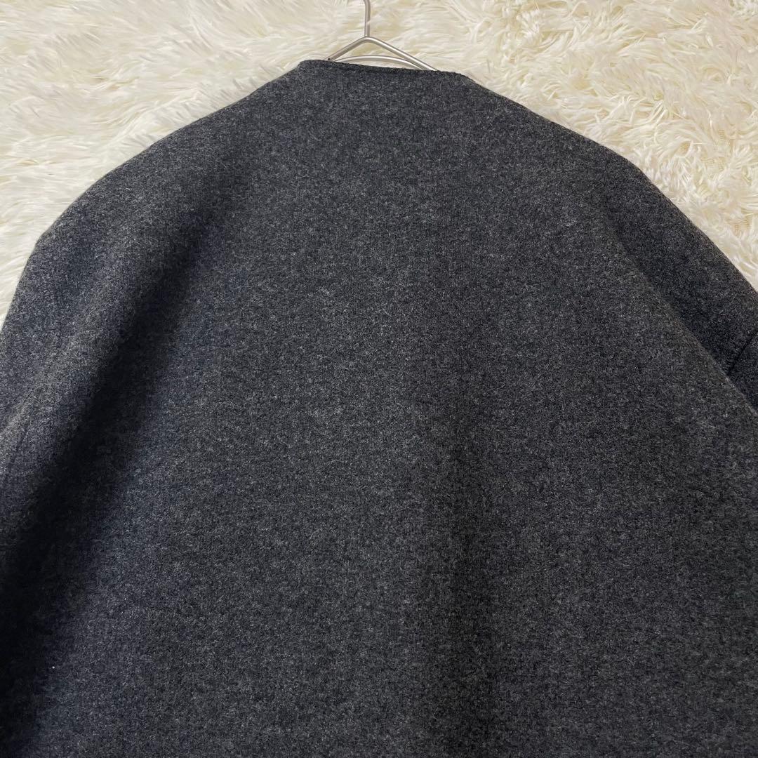 ISSEY MIYAKE PWRMANWNTW グレー ジャケット ウールM