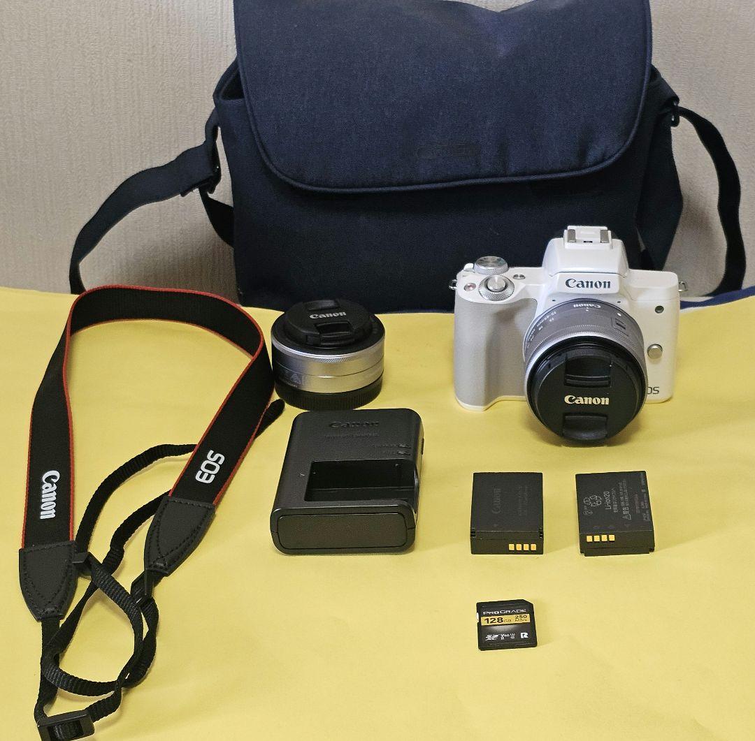 Canon EOS M ホワイト ミラーレスカメラ