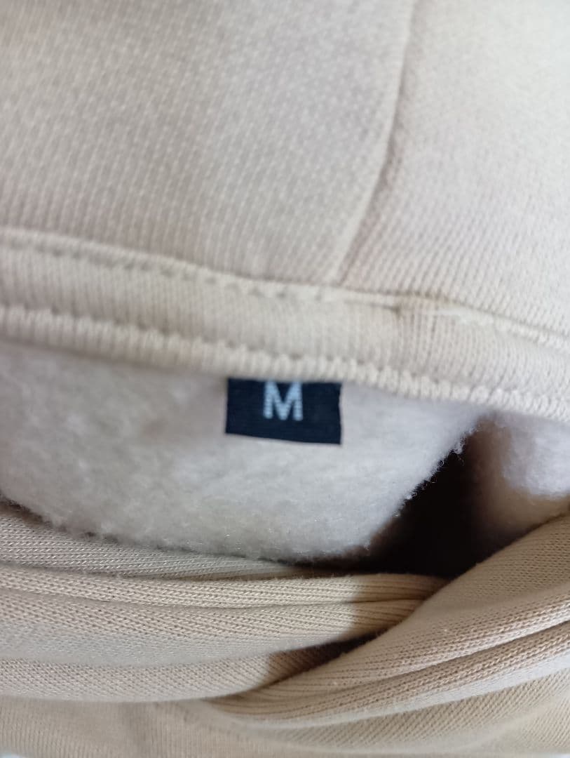 ピッピ！サウジアラビアベージュ オリジナルパーカーMサイズレディースメンズ