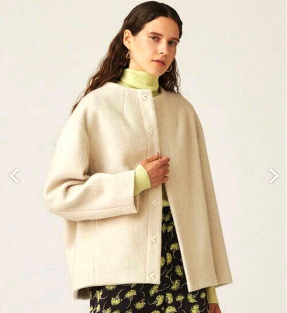 TOMORROWLAND Ballsey ウールショートコート