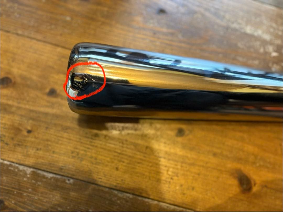 オフィシャル　SR400 500 マフラー　コンチ　メガホン　ペイトンプレイス