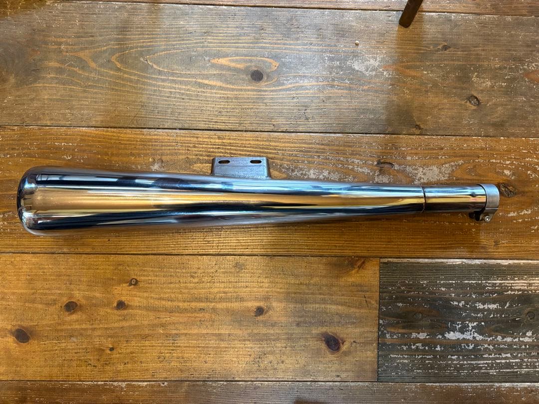 オフィシャル　SR400 500 マフラー　コンチ　メガホン　ペイトンプレイス