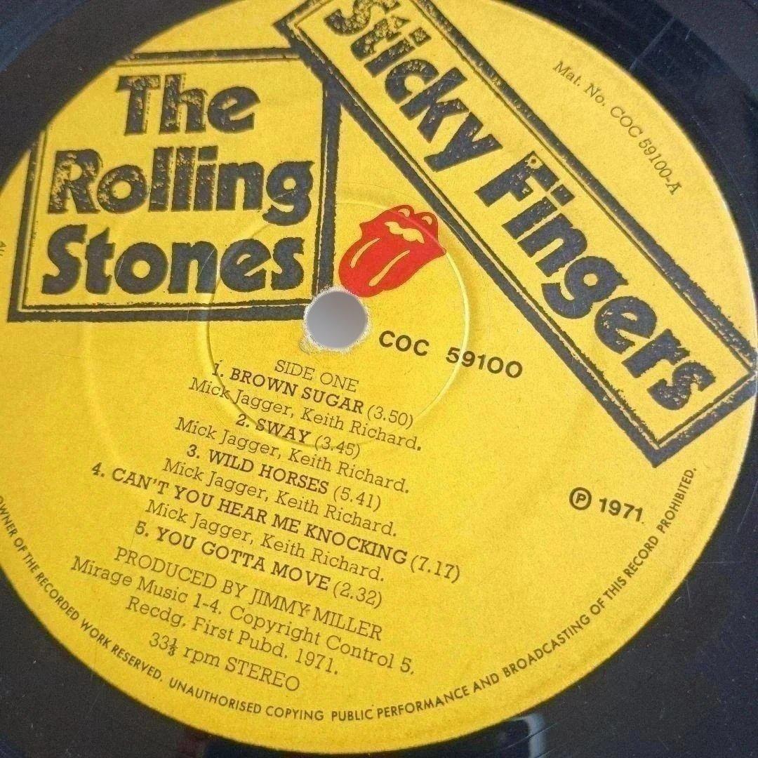 洋楽 Sticky Fingers Rolling Stones MAT A4/B4