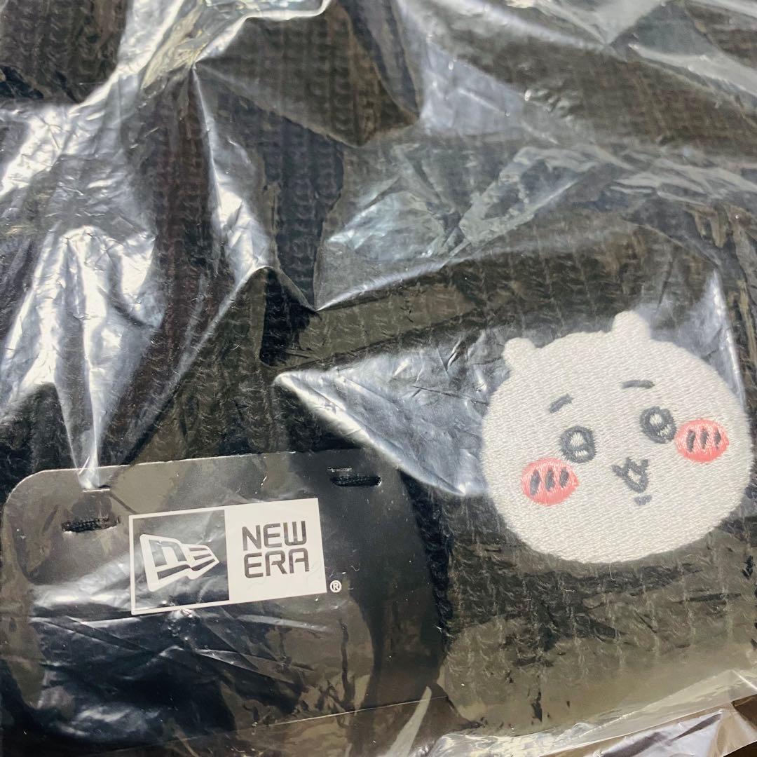 ちいかわ ニューエラ　ニット帽NEW ERA® 黒・グレー・ピンク、3色セット