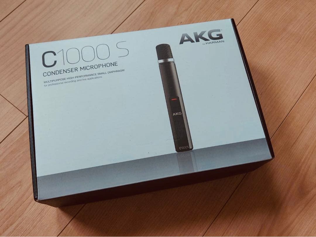 【一回使用　美品】AKG C1000S コンデンサーマイク 2個