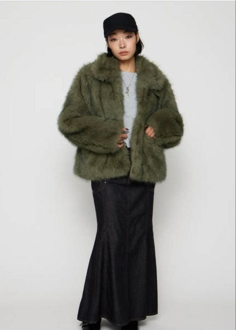 LAGUA GEM ラグアジェム ファー アウター