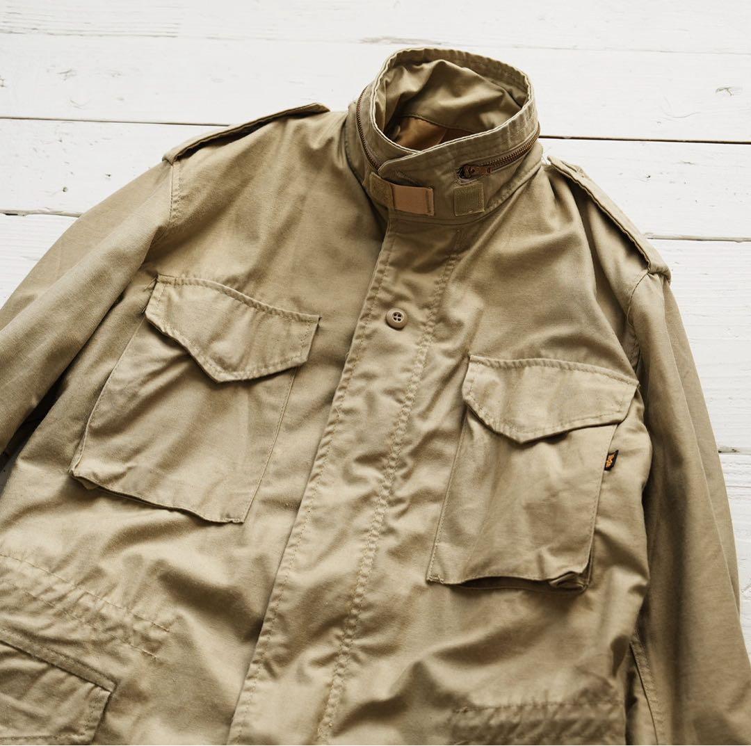 【希少】80s ヴィンテージ ALPHA M64 JKT ライナー付き USA製