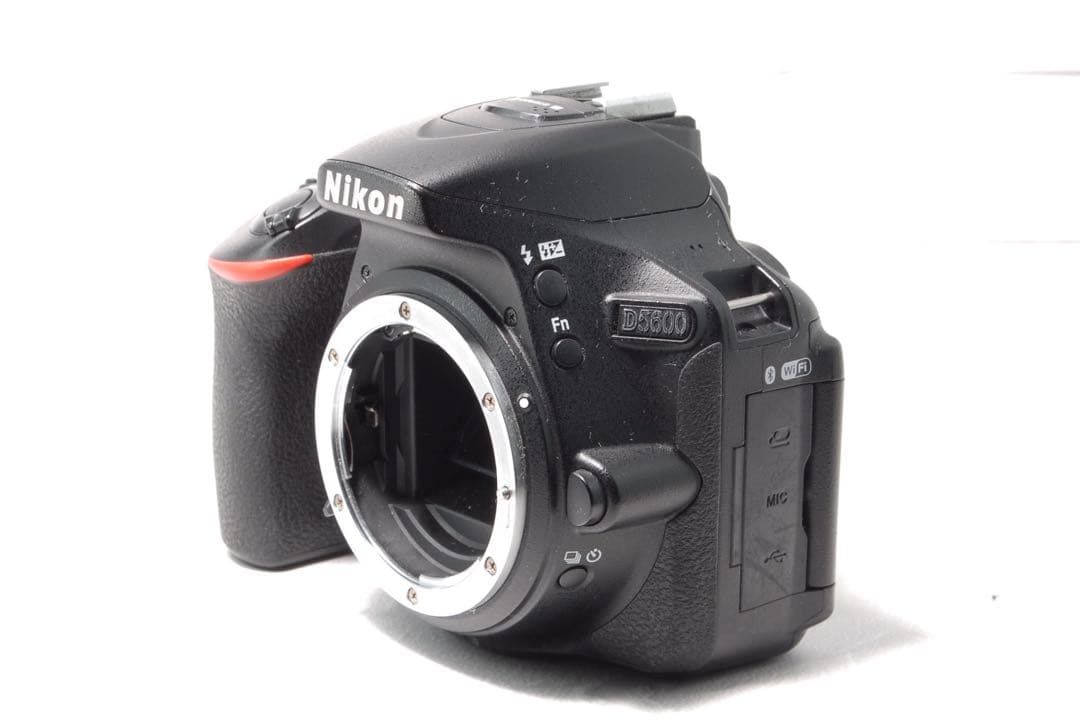 美品Nikon D5600 ダブルレンズ Wi-Fi・Bluetooth機能搭載