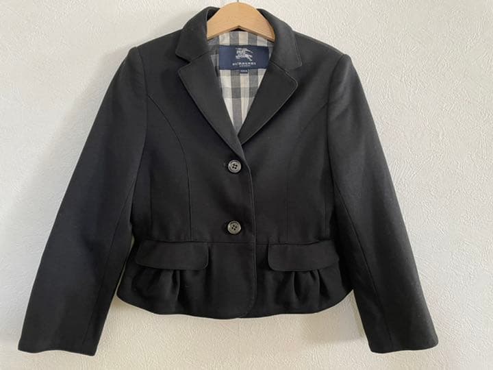 バーバリー　黒　フォーマルスーツ 120 セットアップ