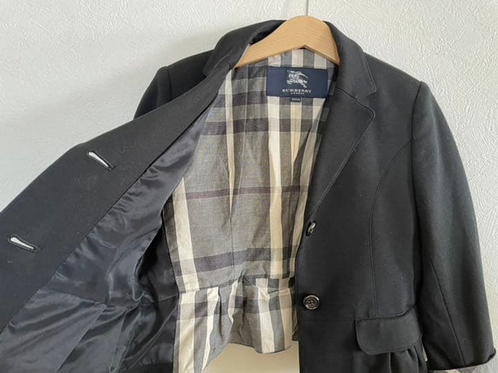 バーバリー　黒　フォーマルスーツ 120 セットアップ