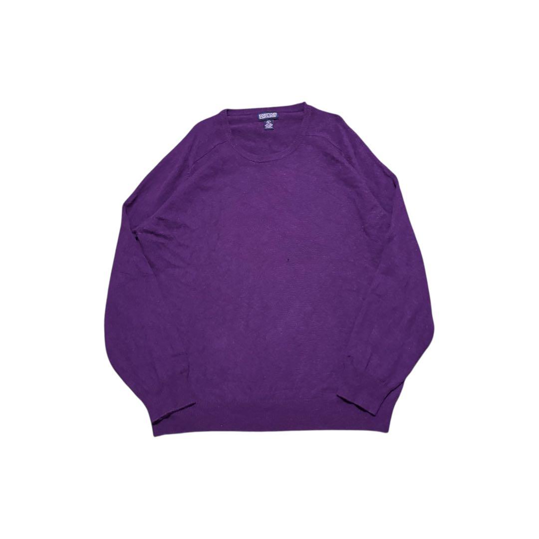 希少　90s LAND'S END ランズエンド ニット セーター カシミア