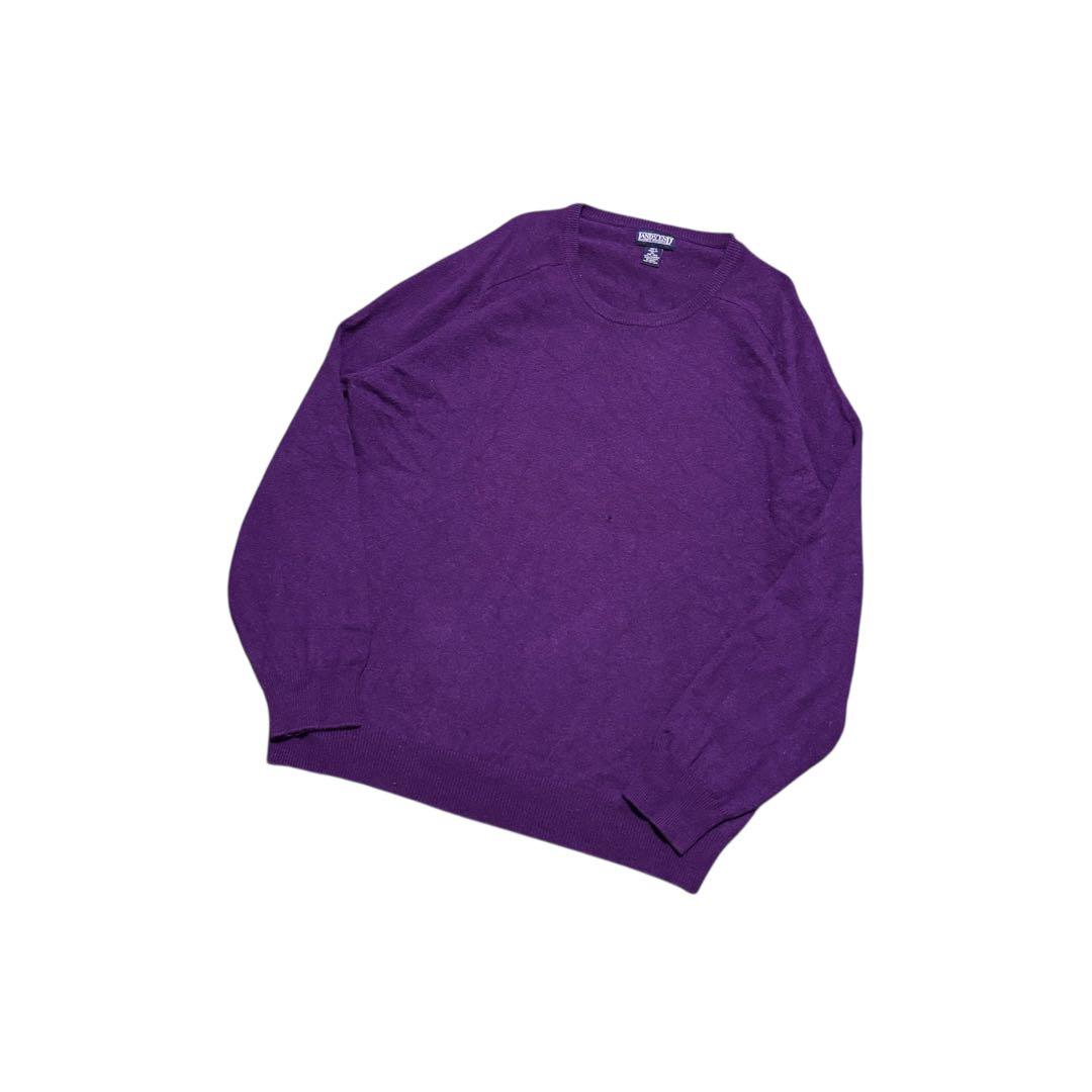 希少　90s LAND'S END ランズエンド ニット セーター カシミア