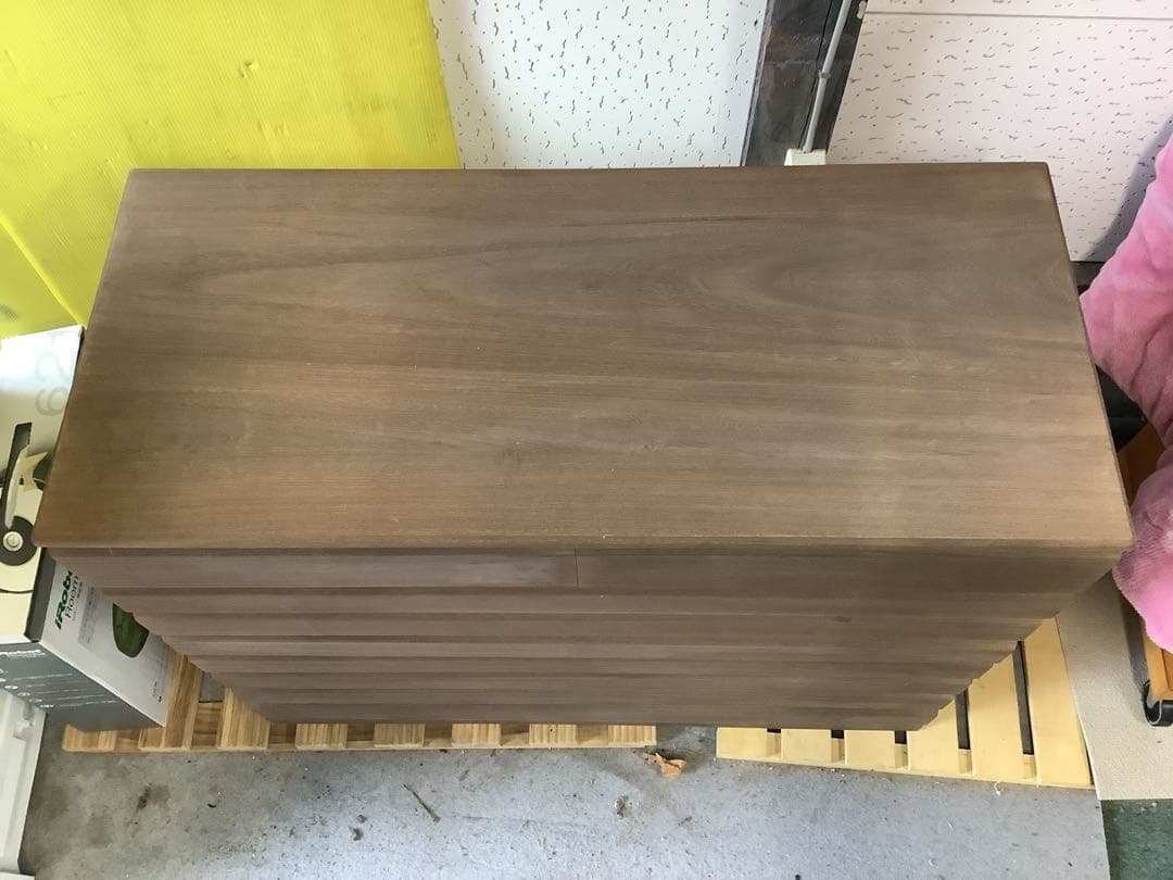 桐製　洋風８段桐チェスト　着物タンス　着物収納