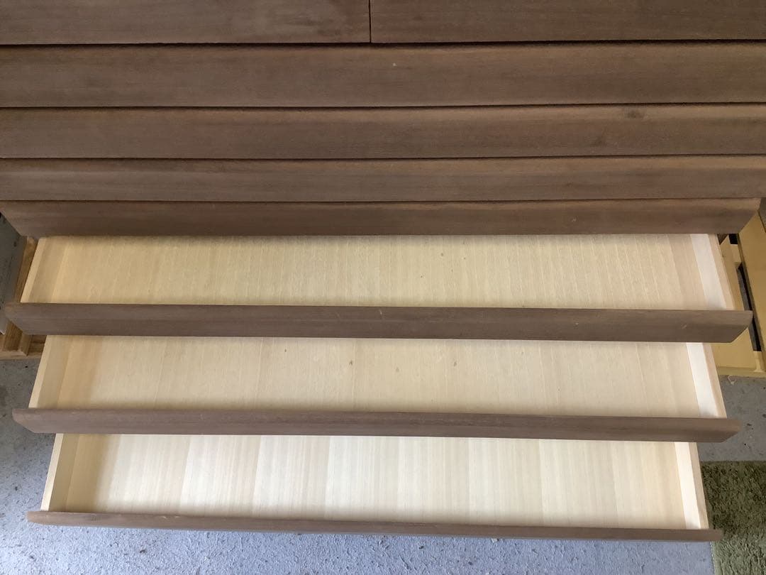 桐製　洋風８段桐チェスト　着物タンス　着物収納