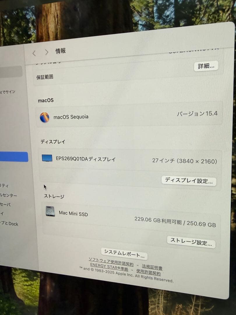 ミニPC Apple Mac mini 2018 Core i5 32GB 250GB