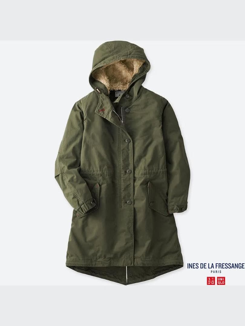 ユニクロ × イネス モッズコート XXL 未使用 ネイビー