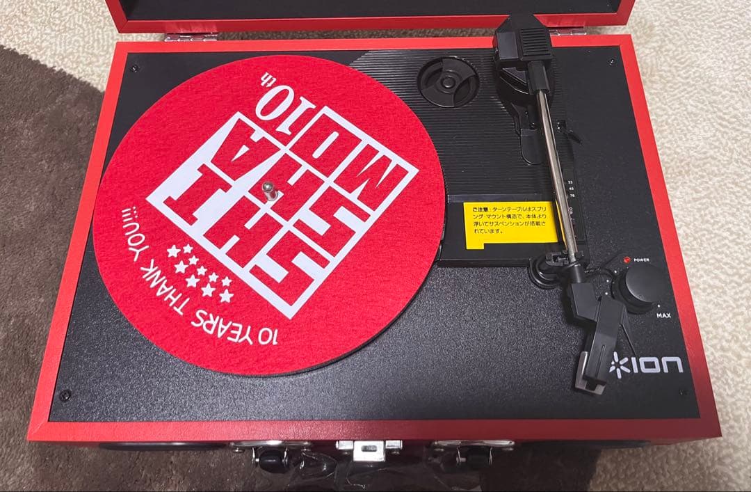 SHISHAMO レコードプレイヤー