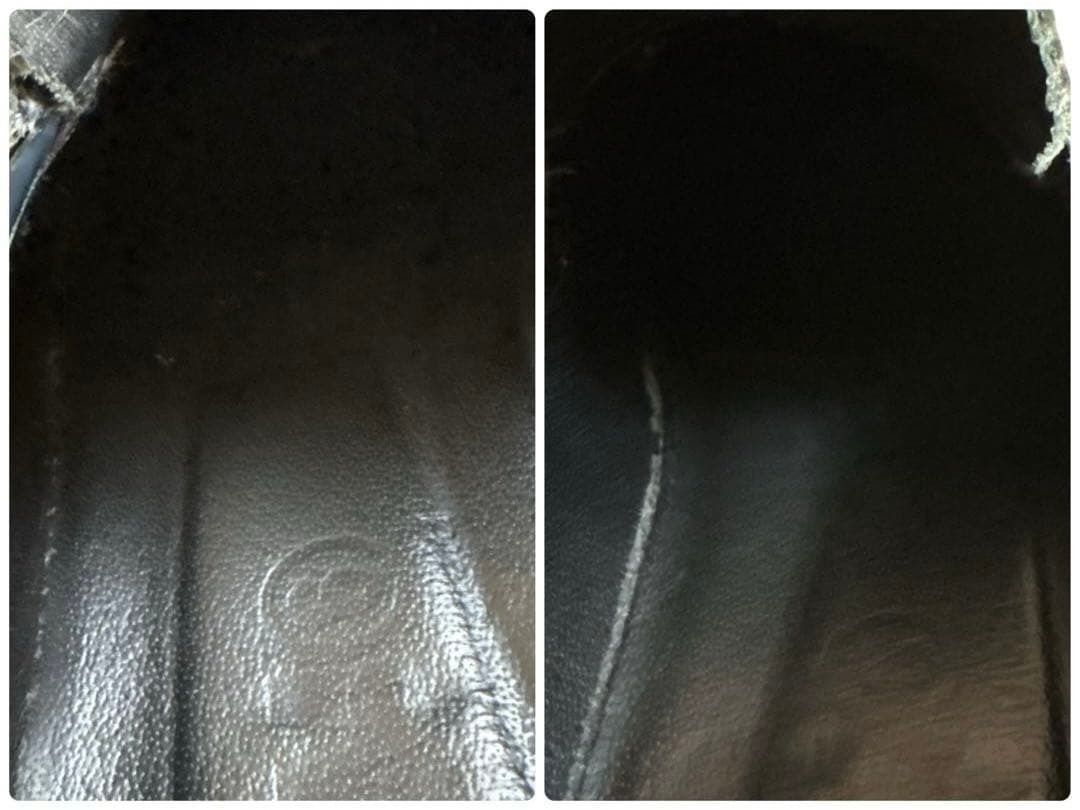 s*a様 美品✨ MM6 プラットフォームローファー （23㌢） ネイビー マル