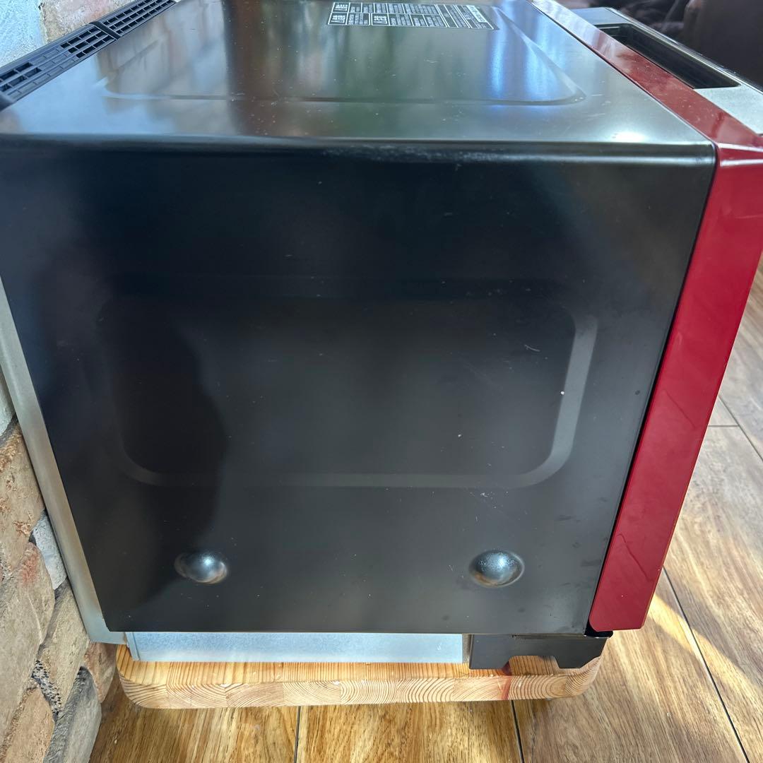 美品　東芝　過熱水蒸気オーブンレンジ　ER-TD3000(R)　30L