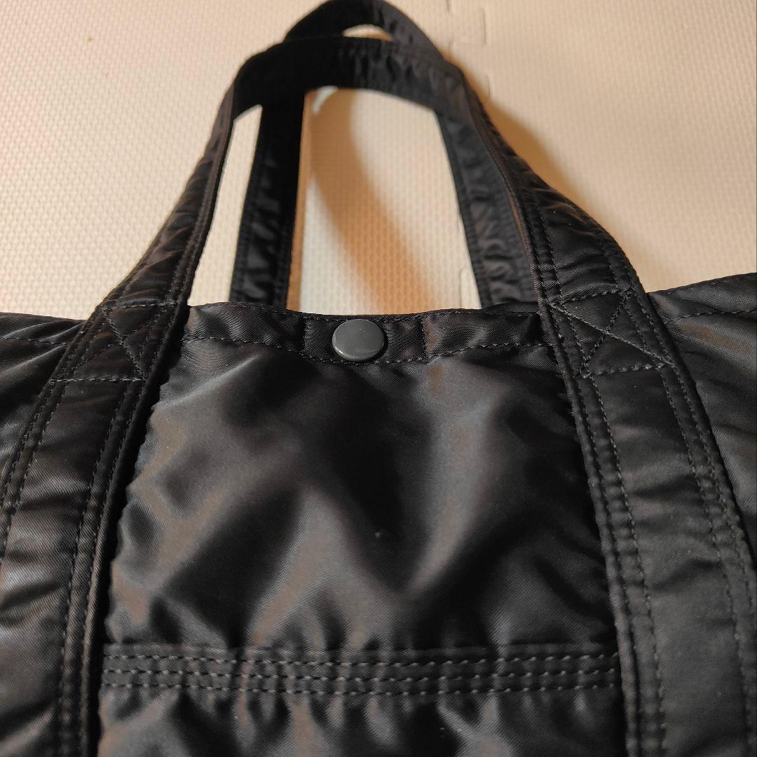 PORTER タンカー ドラムバッグ ミニボストン　ナイロン　黒　ブラック