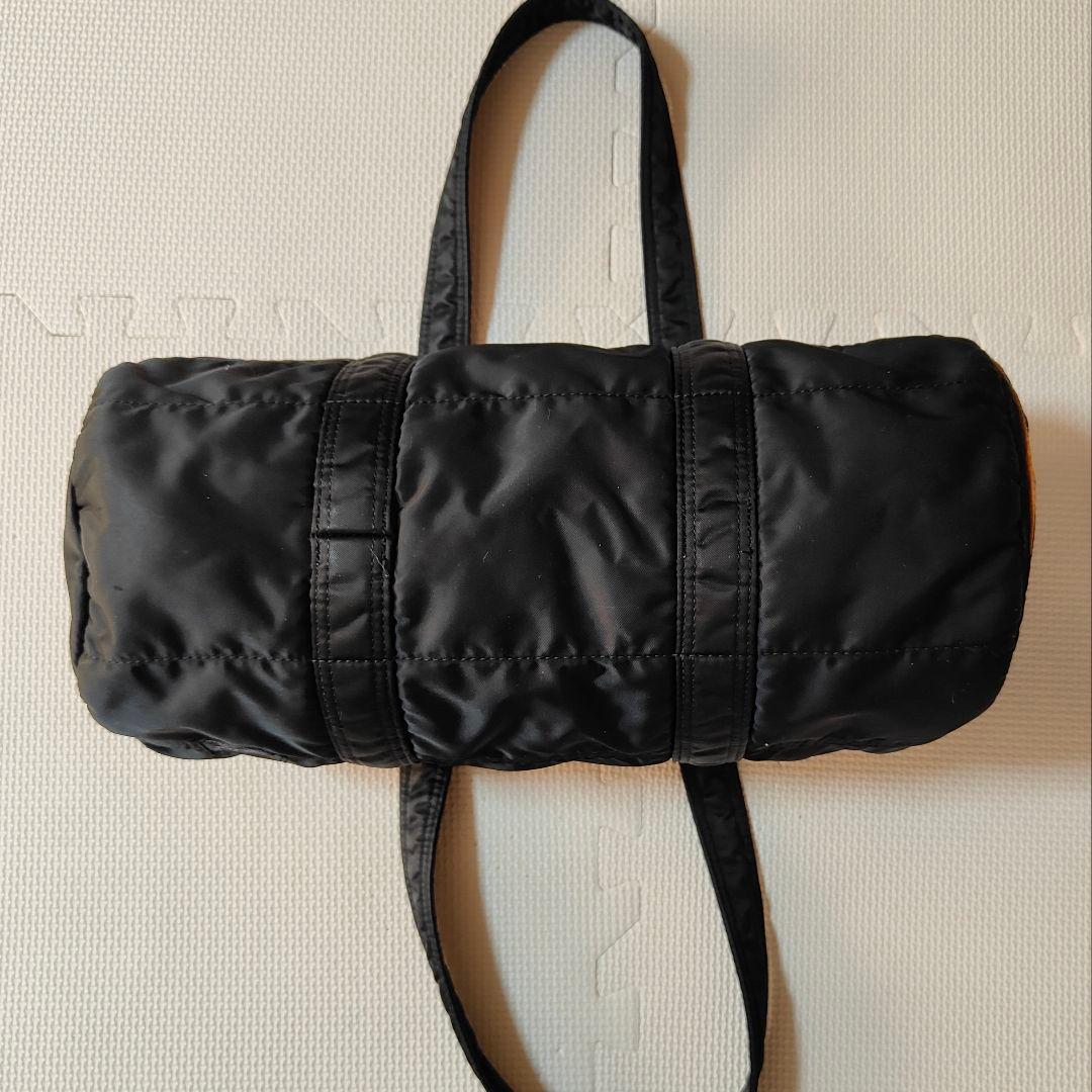 PORTER タンカー ドラムバッグ ミニボストン　ナイロン　黒　ブラック