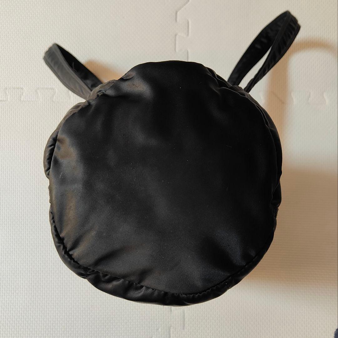 PORTER タンカー ドラムバッグ ミニボストン　ナイロン　黒　ブラック