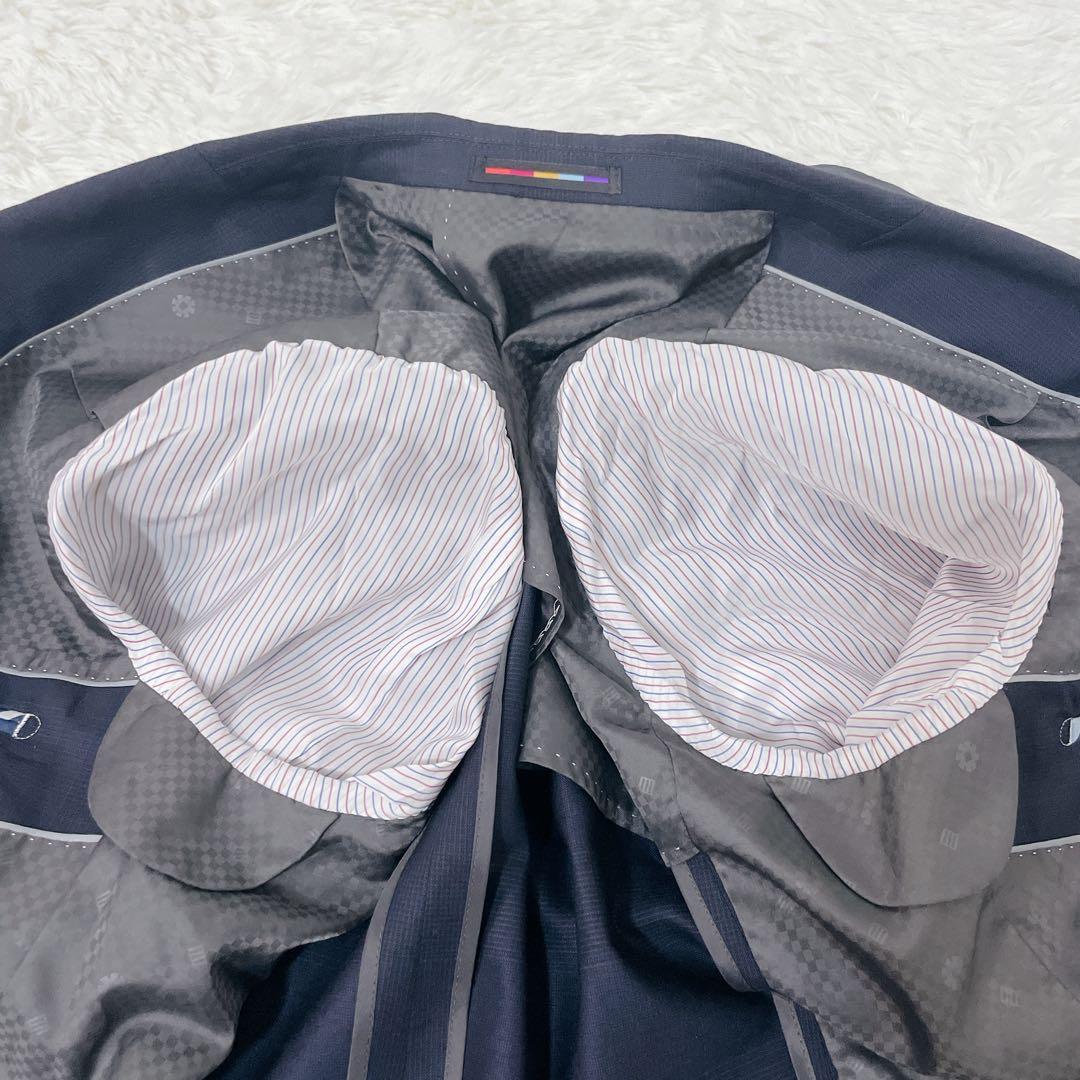 ORIHICA Luxe スリーピース スーツ ネイビー Super150’s