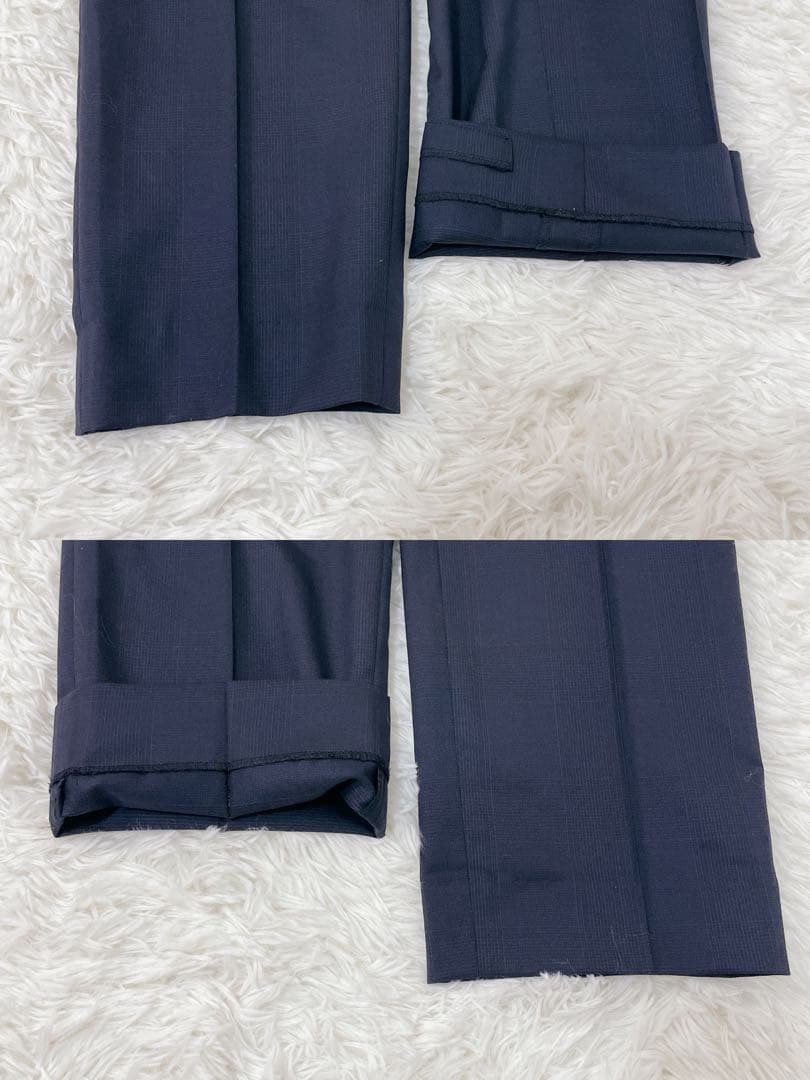 ORIHICA Luxe スリーピース スーツ ネイビー Super150’s