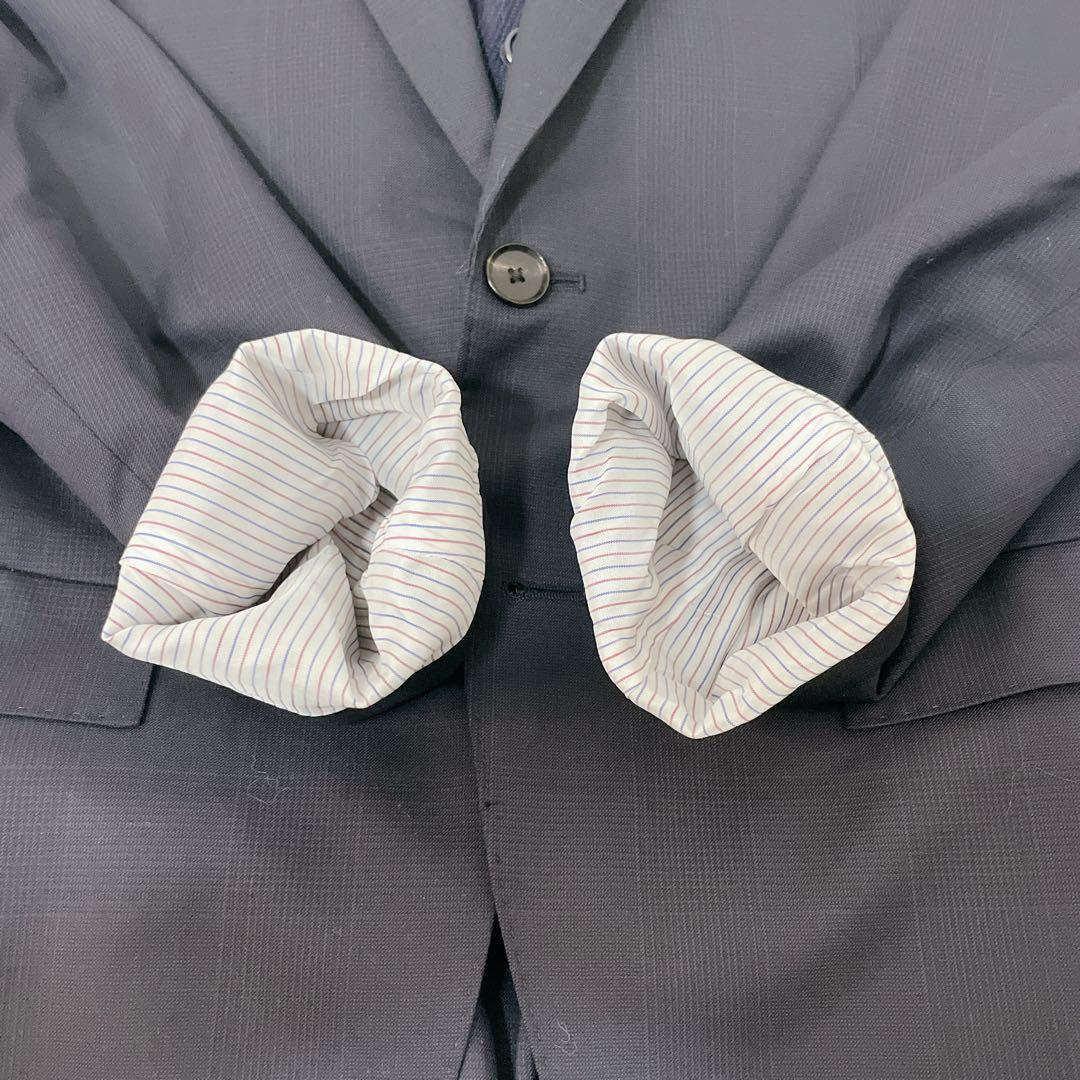 ORIHICA Luxe スリーピース スーツ ネイビー Super150’s