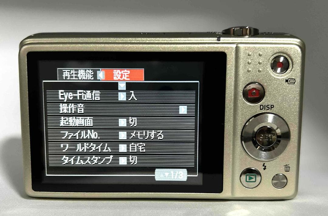 【美品】CASIO Exilim EX-ZS170ゴールド 動作確認済41120