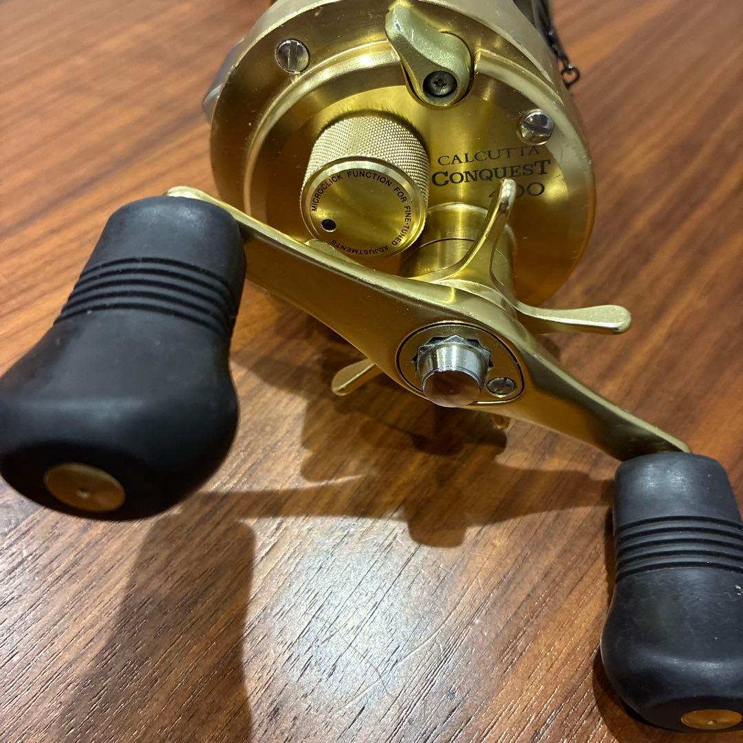 CALCUTTA CONQUEST 400 ゴールド 中古品 お値段下げ