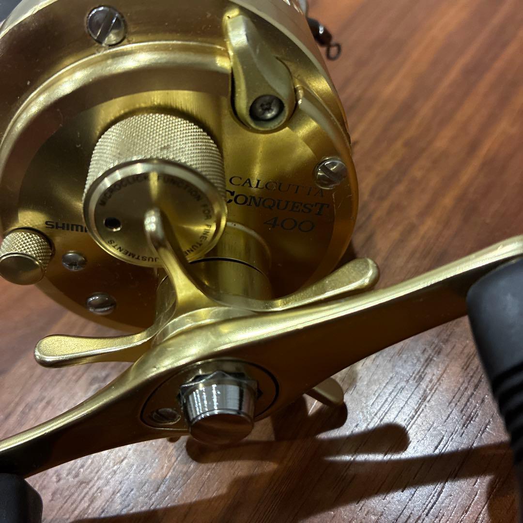 CALCUTTA CONQUEST 400 ゴールド 中古品 お値段下げ