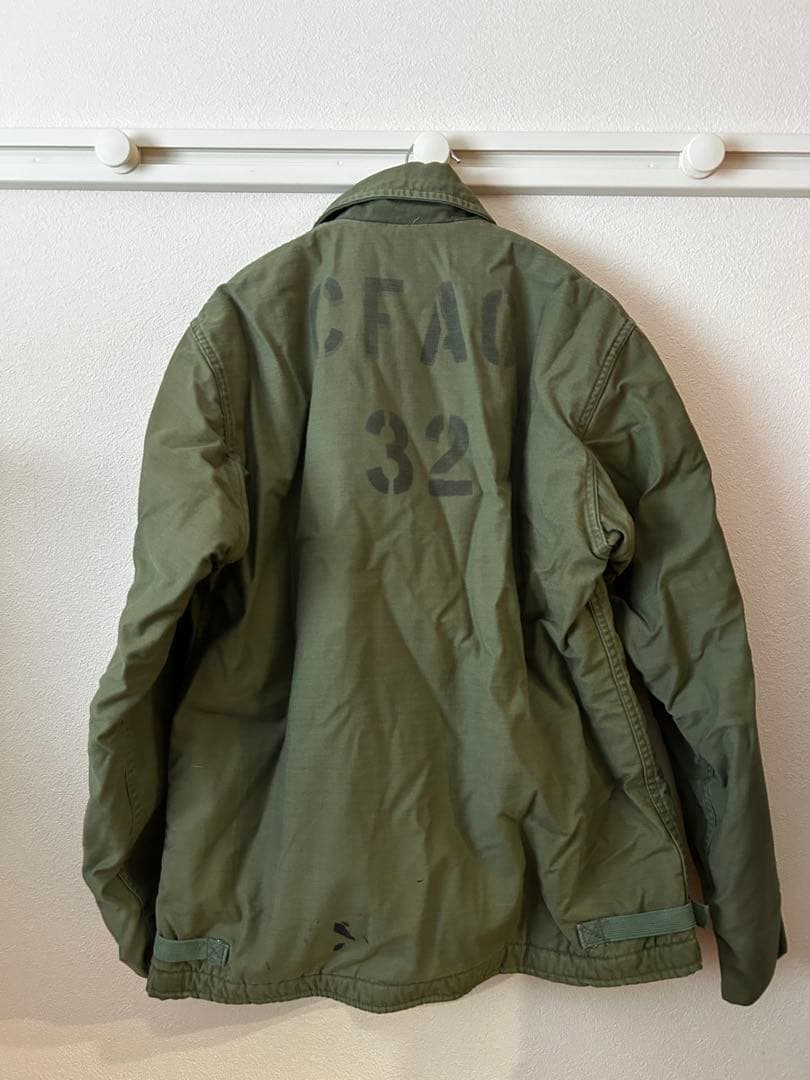 ガッキー【希少♡ vintage】米海軍A-2 デッキジャケット