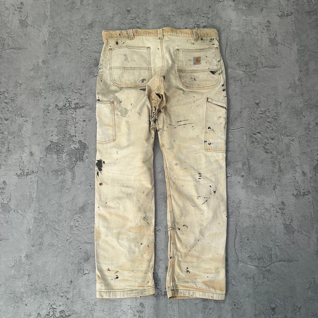 鬼フェード【Carhartt】カーハート（36×30）ダブルニーワークパンツ
