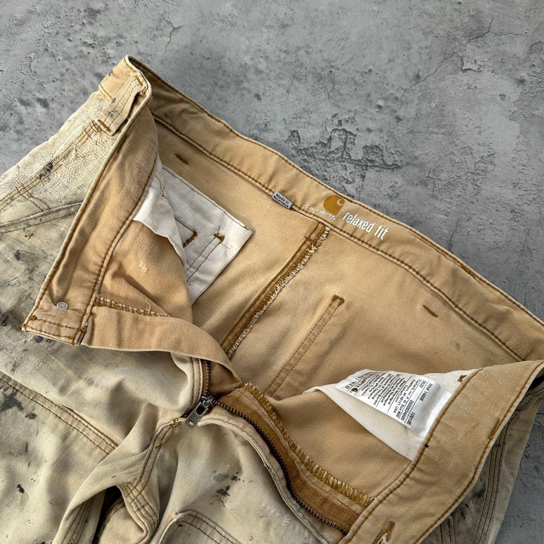 鬼フェード【Carhartt】カーハート（36×30）ダブルニーワークパンツ