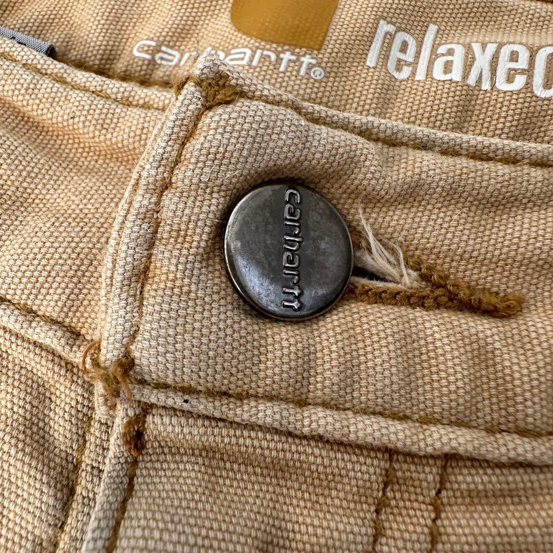 鬼フェード【Carhartt】カーハート（36×30）ダブルニーワークパンツ
