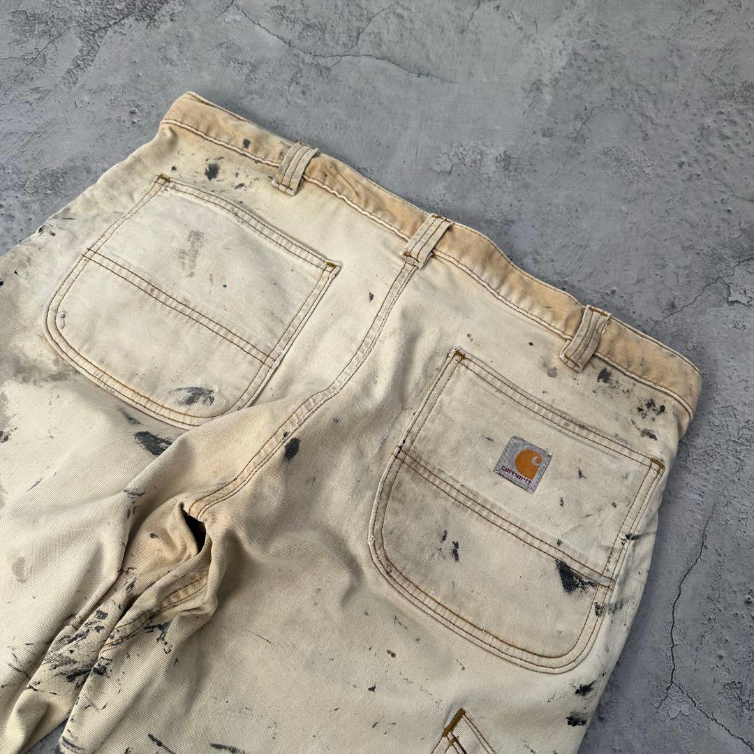 鬼フェード【Carhartt】カーハート（36×30）ダブルニーワークパンツ