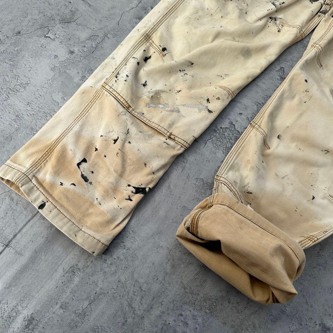 鬼フェード【Carhartt】カーハート（36×30）ダブルニーワークパンツ