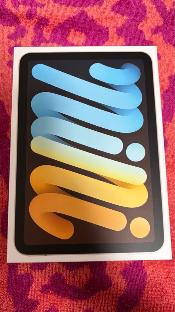 【美品】ipad mini 6 64GB wi-fi スターライト