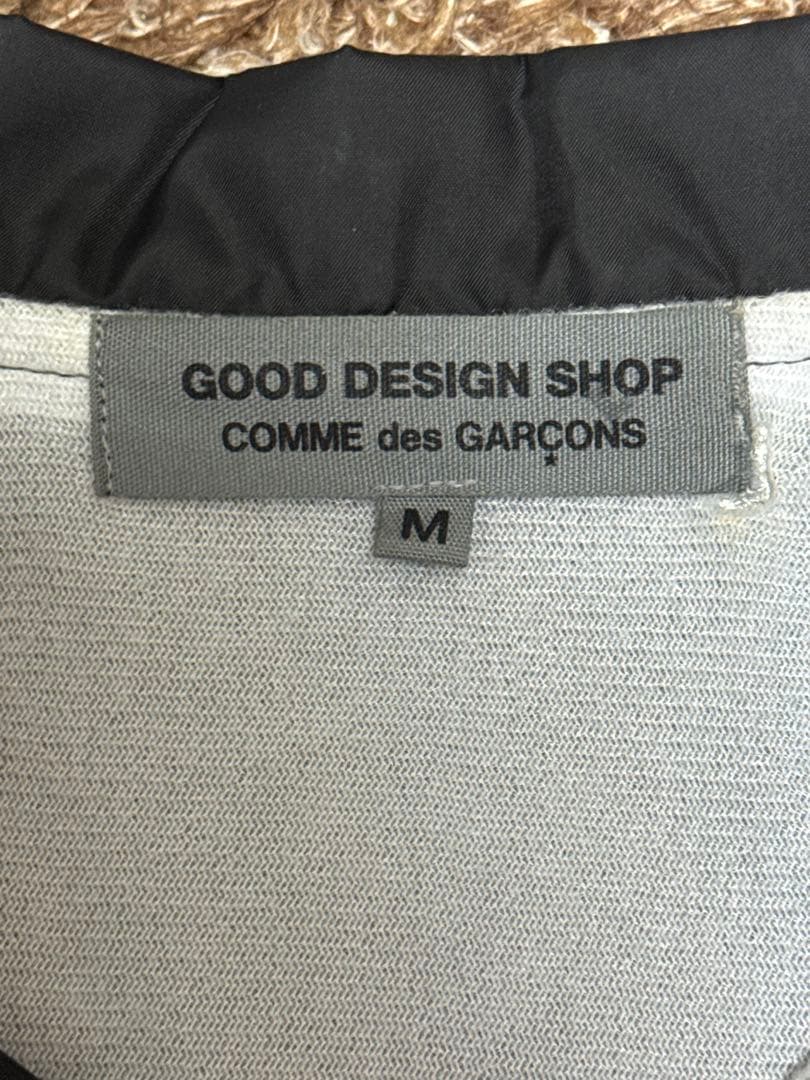 COMME des GARÇONS ブラックナイロンジャケット M