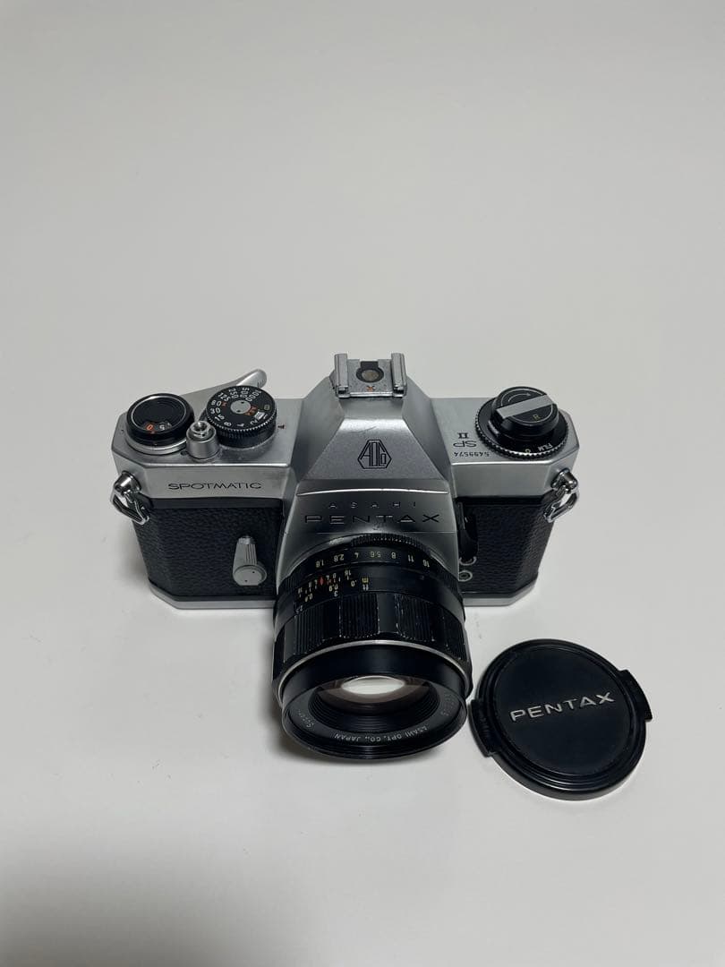 ASAHIPENTAX SPⅡシルバーSuper-Takumar55mmf1.8