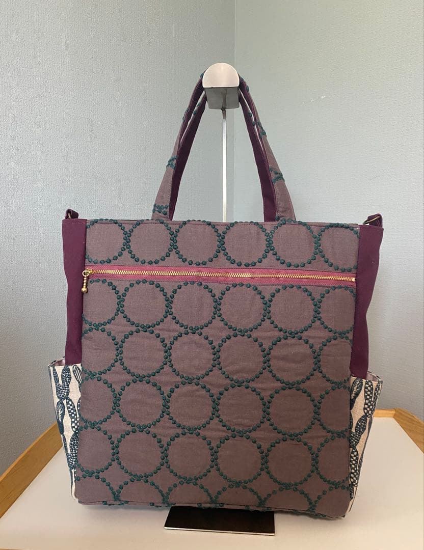 専用　ミナペルホネン　ハンドメイド　バック　長財布