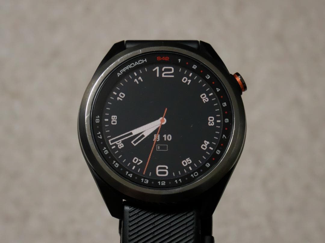 【おまけ付】ガーミン APPROACH S42 GPSゴルフウォッチ（ブラック）