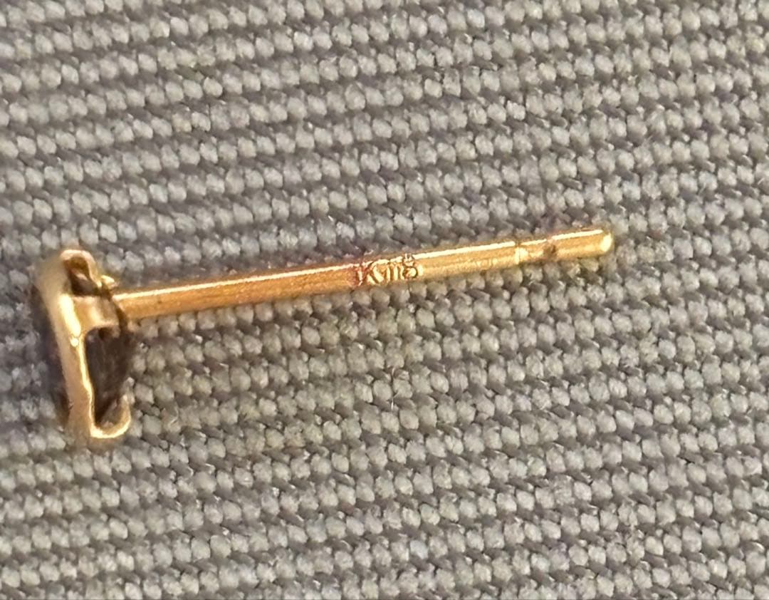 RUGIADA ルジアダ　18金　片耳用ピアス　3種類セット