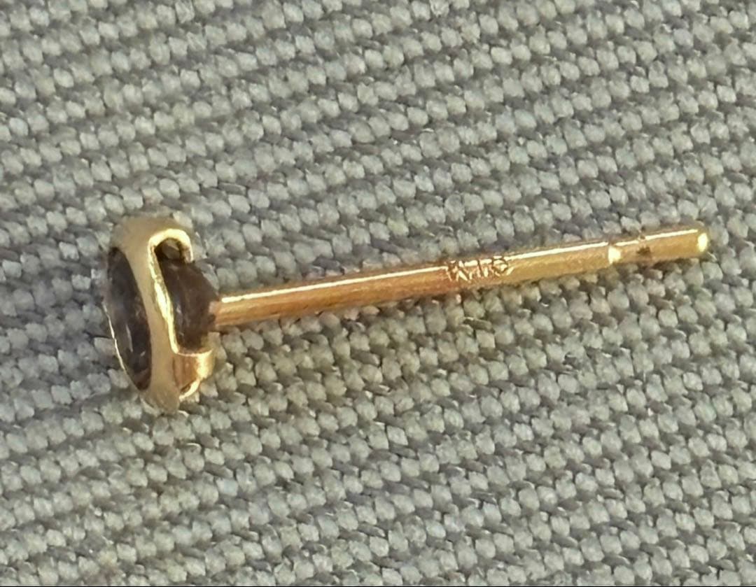 RUGIADA ルジアダ　18金　片耳用ピアス　3種類セット