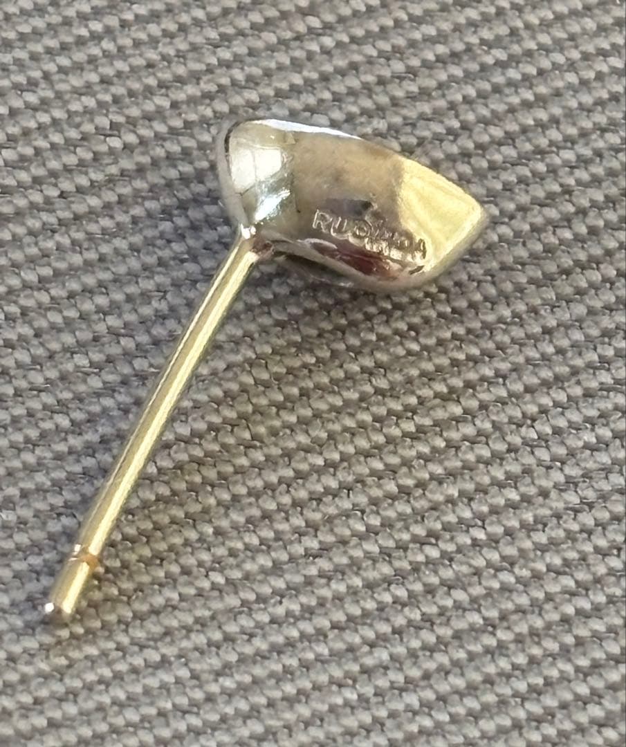 RUGIADA ルジアダ　18金　片耳用ピアス　3種類セット